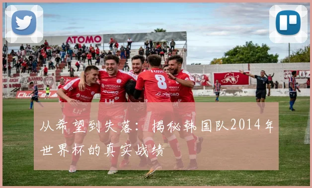 从希望到失落：揭秘韩国队2014年世界杯的真实战绩